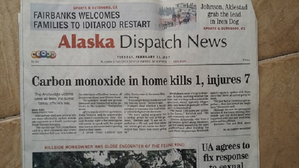 Newspaper Header